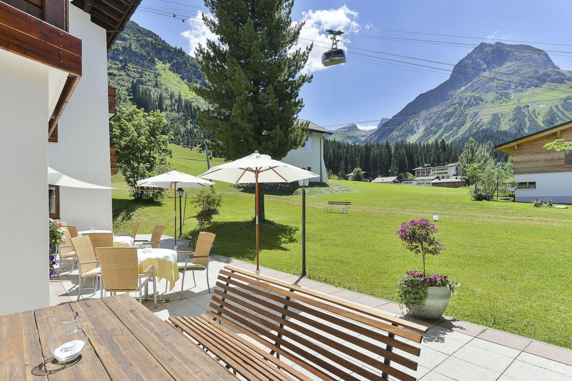 Hotel Schwarzwand Lech am Arlberg Eksteriør bilde
